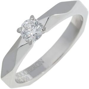 Boucheron Facette Pt950 Diamond Ring